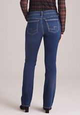 Silver Jeans Co. ® Suki Curvy Mid Rise Embellished Slim Boot Jeans, C258, small