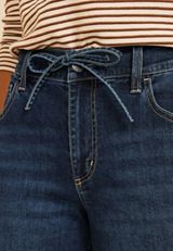 m jeans by maurices™ High Rise Self Tie Soft Denim Wide Leg Jeans, C258, small