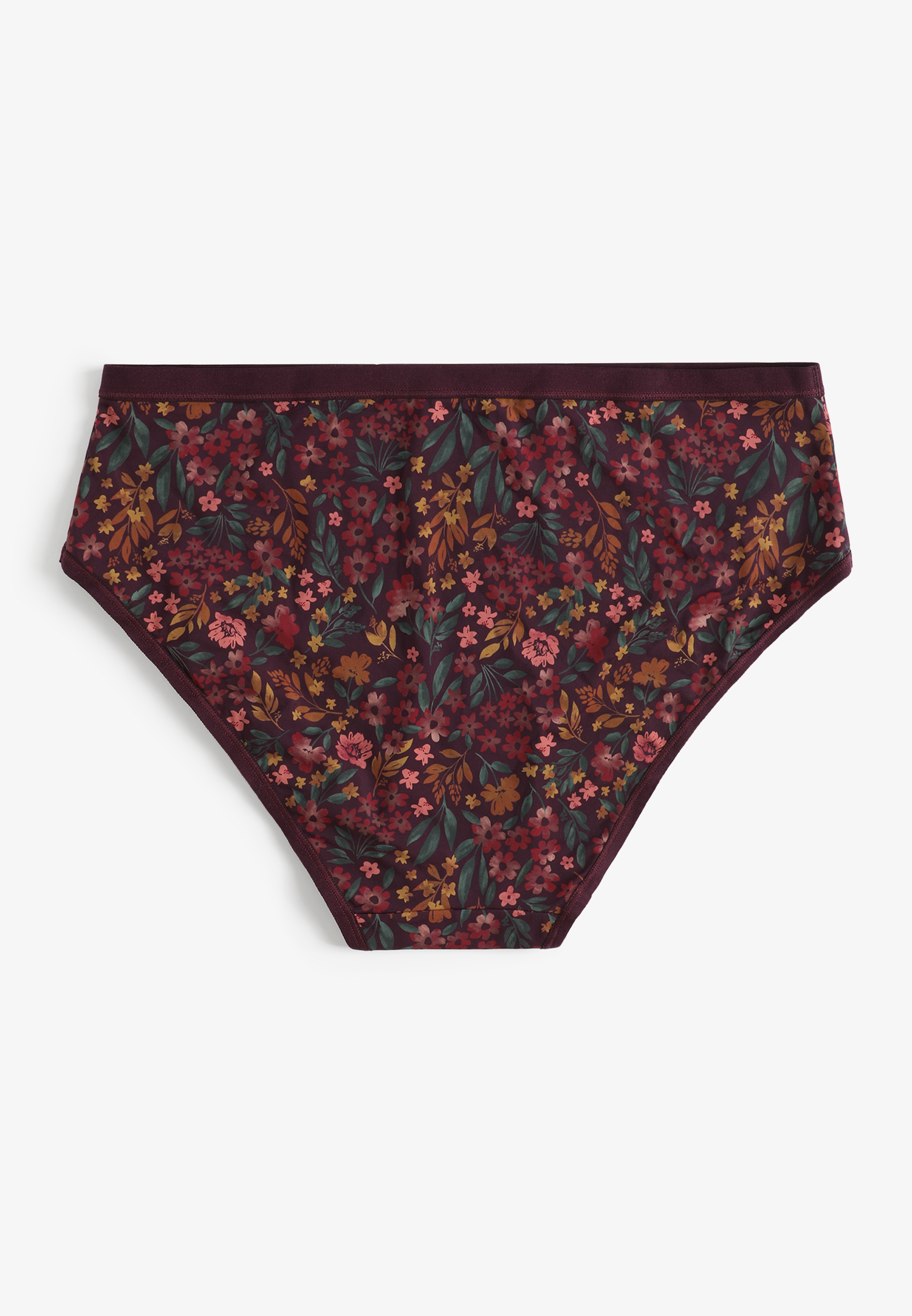 True Stretch Jersey Floral Print Hipster Panty, C1524, large