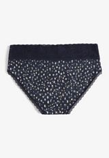 Simply Comfy Cotton Abstract Print Hipster Panty, C6666, small