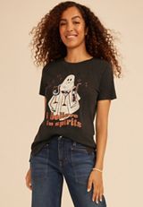 I Believe In Spirits Classic Fit Graphic Tee, C106, small