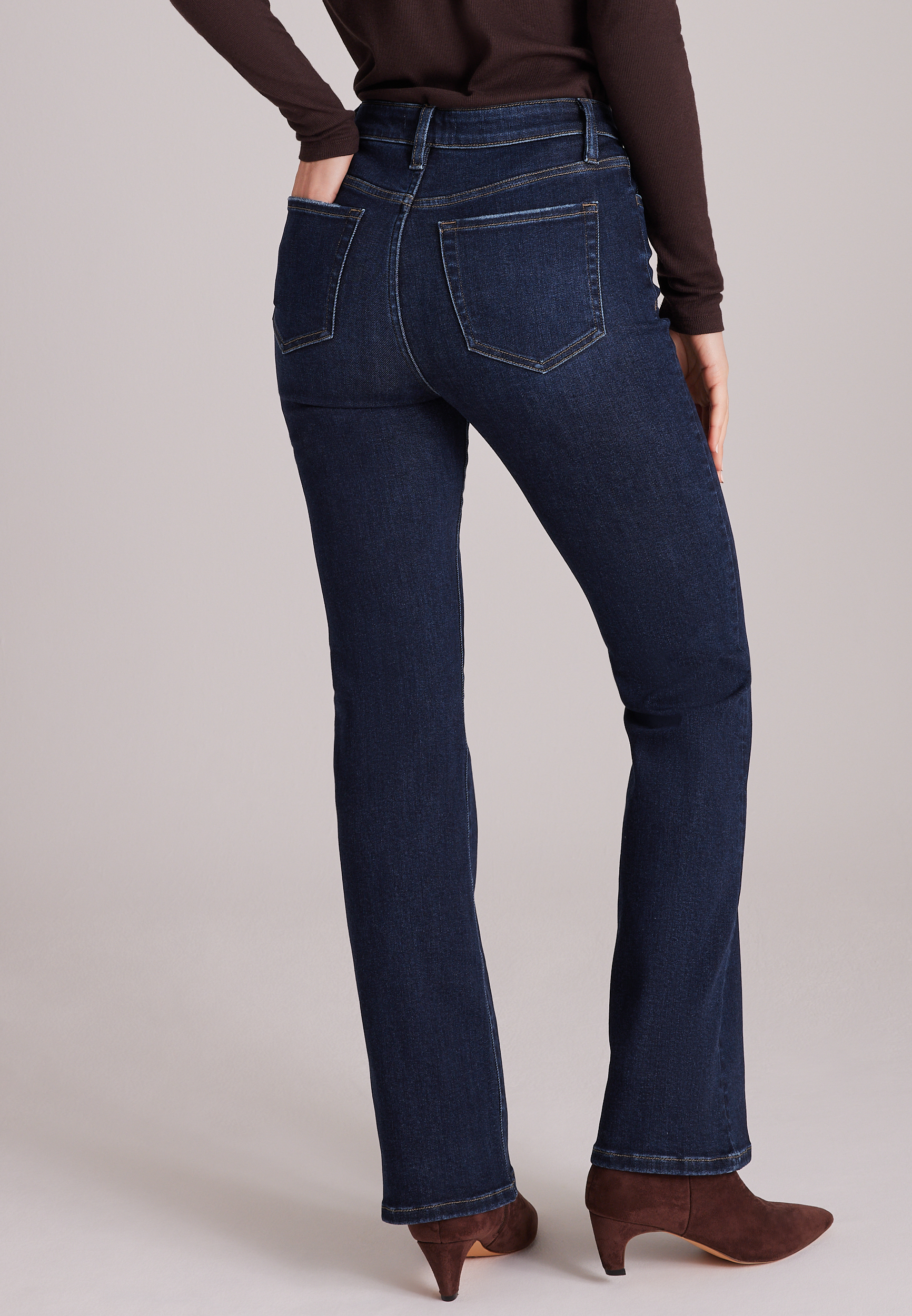 Flying Monkey™ High Rise Slim Boot Jean, C258, large