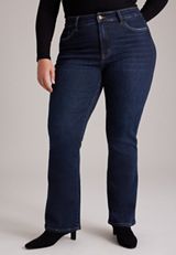 Plus Size Flying Monkey™ High Rise Slim Boot Jean, C258, small