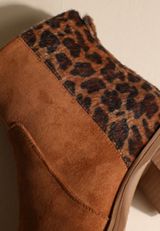 SuperCush Mixed Media Leopard Ankle Boot, C210, small