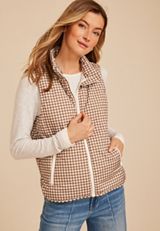 Lightweight Quilted Vest, C30, small