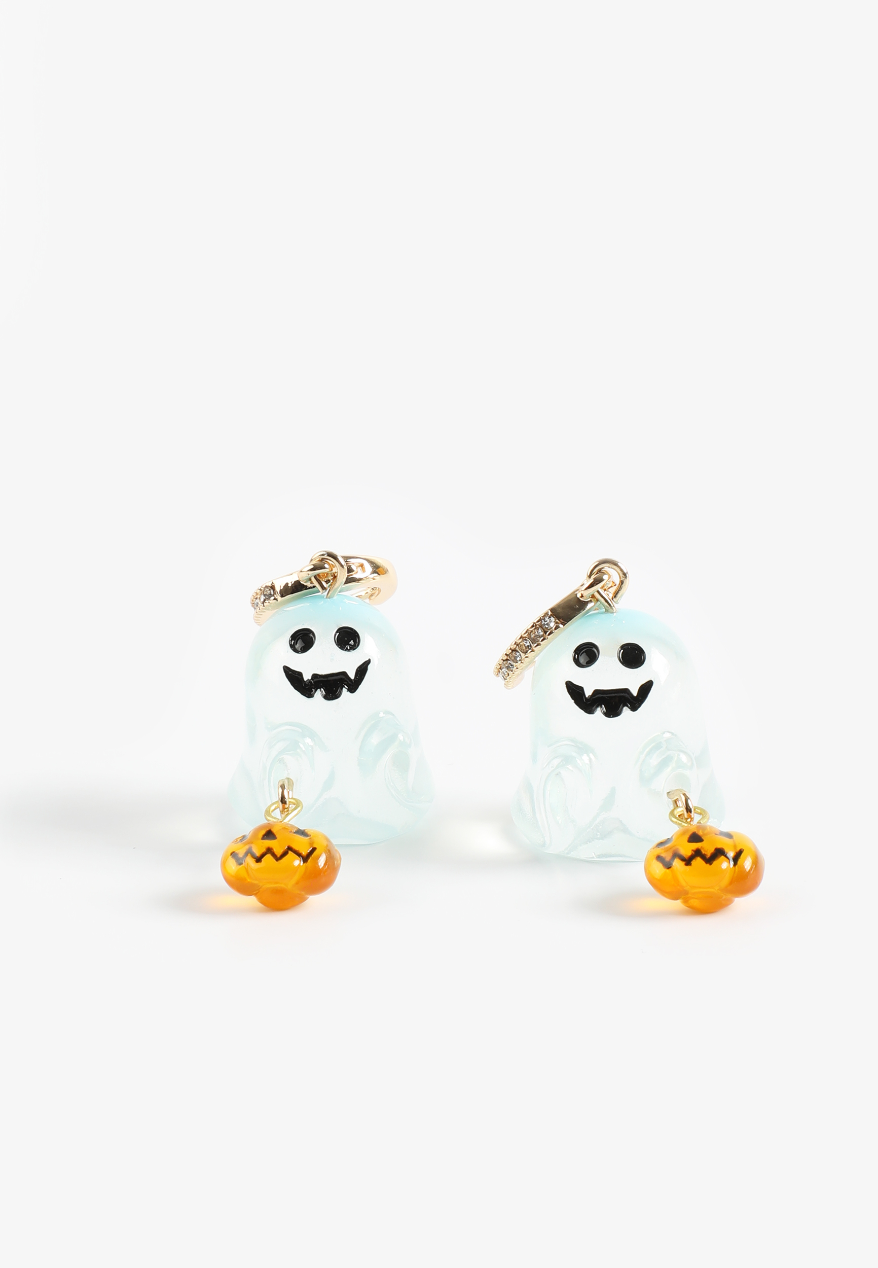 Halloween Ghost Drop Earrings, C605, large