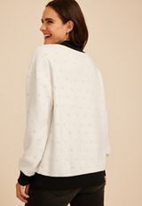 Homebody Graphic Mock Neck Sweatshirt, C2969, small