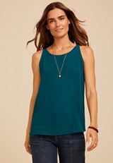 High Neck Tank Top, C3784, small