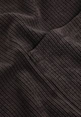 Plus Size Bare Knit Corduroy Shift Dress, COFFEE BEAN, small