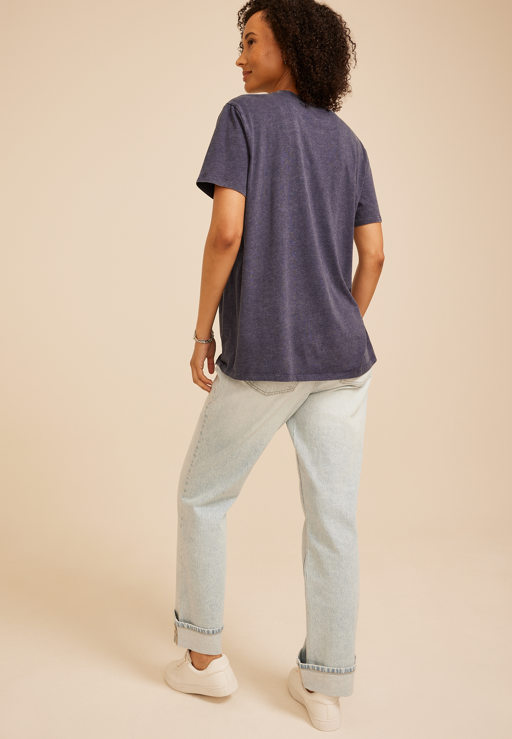 Tailgates And Touchdown Oversized Graphic Tee, C2266, large