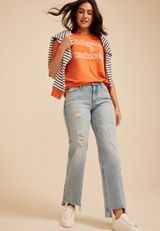 Tailgates And Touchdown Oversized Graphic Tee, C3369, small