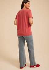 Tailgates And Touchdown Oversized Graphic Tee, C4744, small