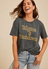 Tailgates And Touchdown Oversized Graphic Tee, C829, small