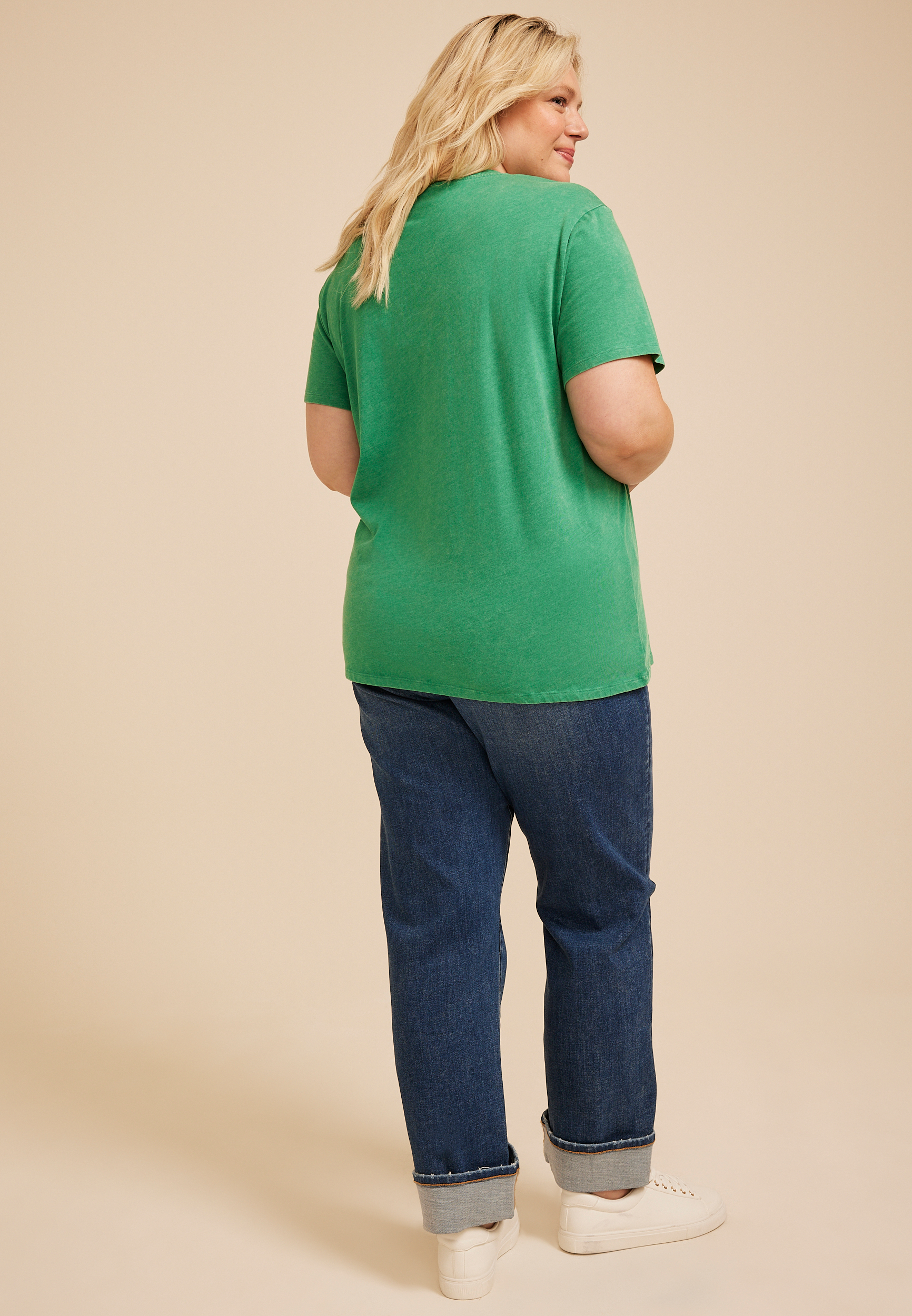 Plus Size Tailgates And Touchdown Oversized Graphic Tee, C8783, large