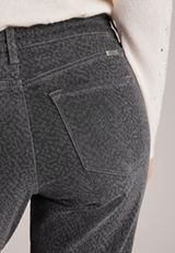 KanCan™ High Rise Black Snake Print Relaxed Straight Jeans, C1756, small