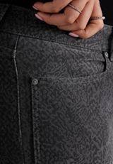 Plus Size KanCan™ High Rise Black Snake Print Relaxed Straight Jeans, C1756, small