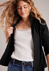 Double Zipper Cable Cardigan, C106, small