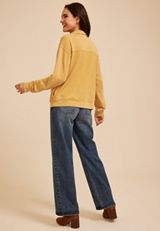 Button Up Shacket, C3127, small