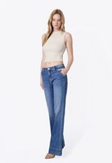 Flying Monkey™ High Rise Vintage Patch Pocket Flare Jean, C258, small