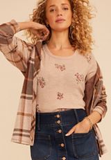 24/7 Taylor Floral Tee, C8448, small