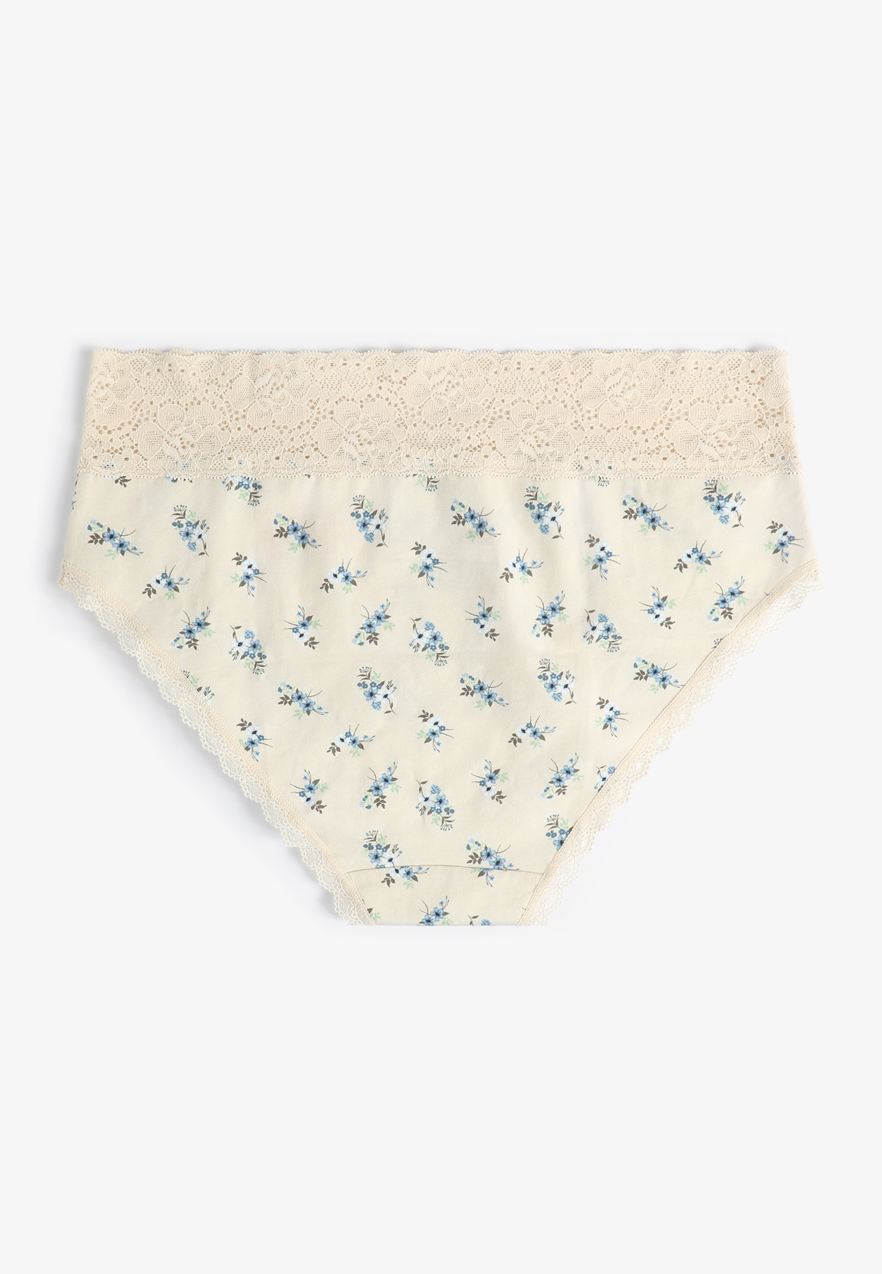 Simply Comfy Cotton Floral Print Hipster Panty, C1318, large