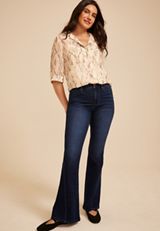Snake Print Chiffon Utility Blouse, C1755, small