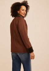 Quilted Barn Jacket, C3681, small