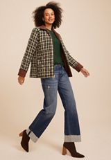 Quilted Barn Jacket, C3681, small