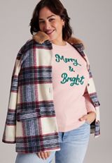 Plus Size Merry And Bright Sweater, C4731, small