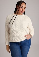 Plus Size '26 Chenille Sweater, C2789, small