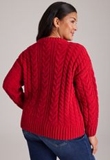 Plus Size ' 26 Chenille Sweater, C5006, small