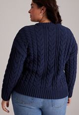 Plus Size '26 Chenille Sweater, C9679, small