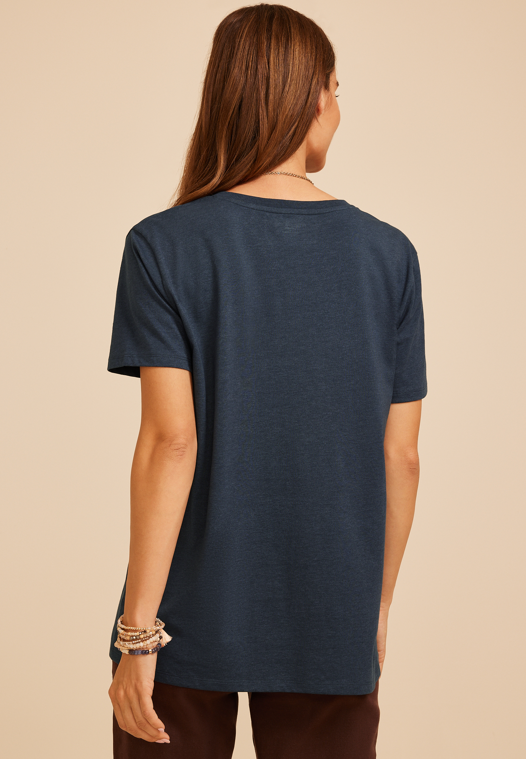Celestial Moon Phase Oversized Fit Graphic Tee, C1378, large