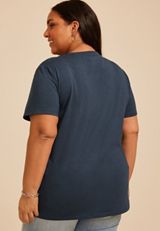 Plus Size Celestial Moon Phase Oversized Fit Graphic Tee, C1378, small