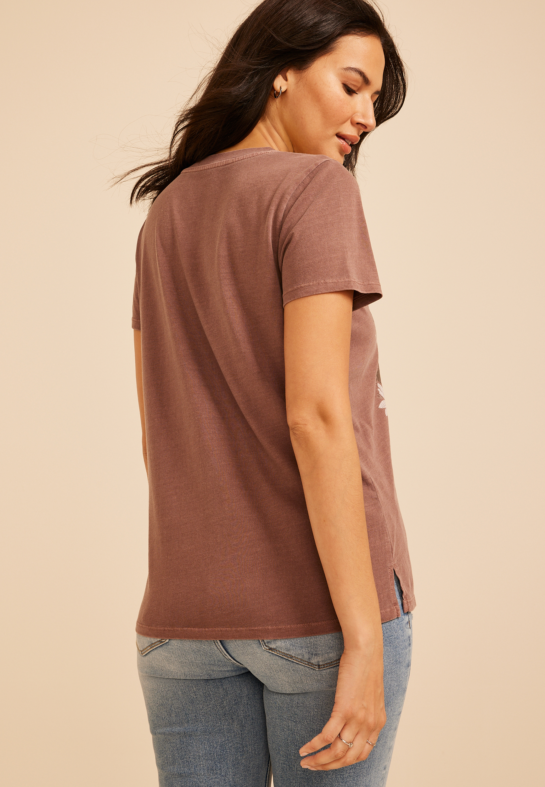 Take The Road Less Traveled Classic Fit Graphic Tee, C9902, large