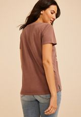 Take The Road Less Traveled Classic Fit Graphic Tee, C9902, small