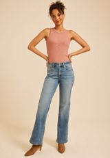 edgely™ High Rise Relaxed Flare Jean, C3337, small