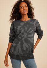 Willowsoft Tie Dye Sweatshirt, C4033, small