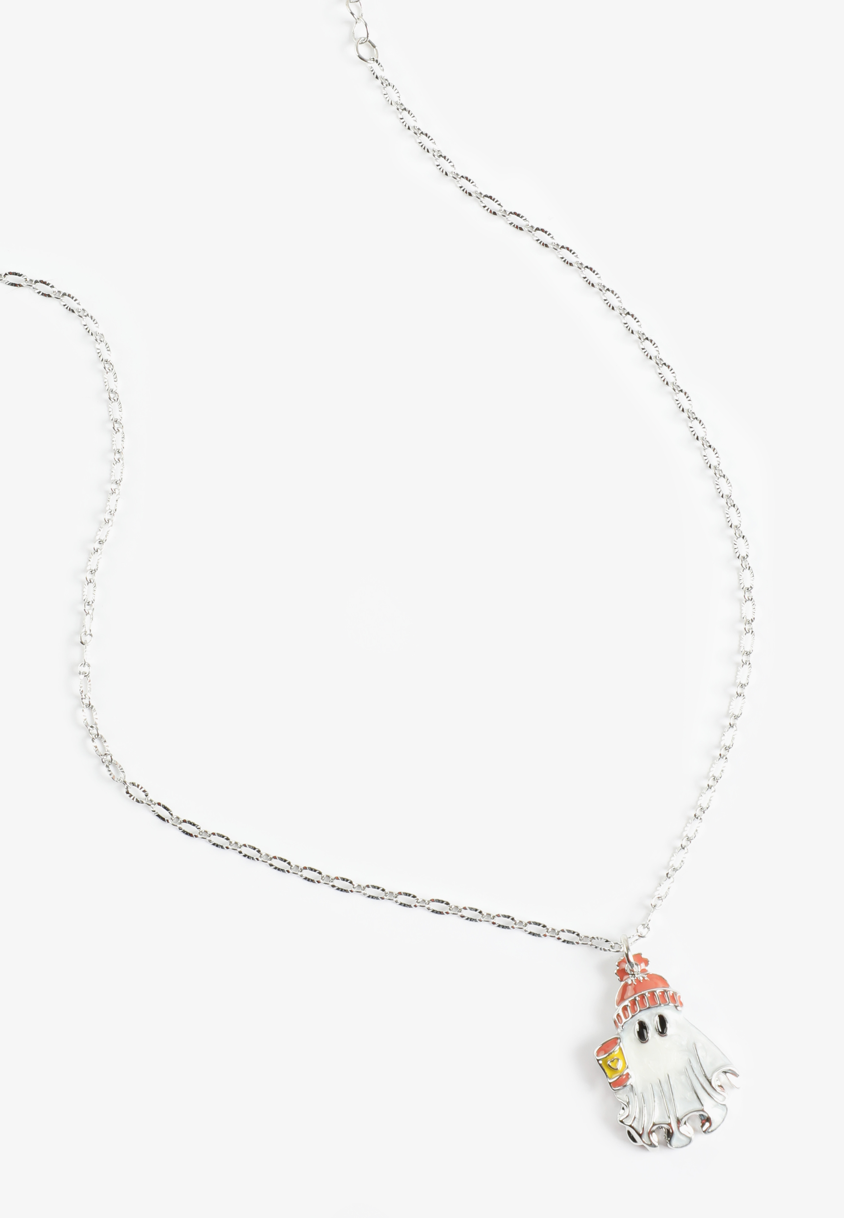 Ghost Latte Pendant Necklace