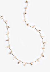 Everyday Layers Beaded Wavy Chain Necklace, C605, small