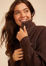 Sweater Sleeve Jacket, COFFEE BEAN, small