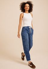 m jeans by maurices™ High Rise Dark Knit Jogger Jeans, C258, small