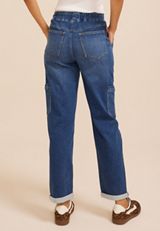 m jeans by maurices™ High Rise Dark Knit Jogger Jeans, C258, small
