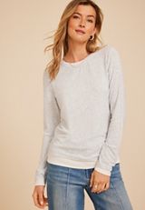24/7 Twofer Long Sleeve  Tee, C3348, small