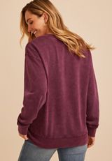 Dandelion V Neck Sweatshirt, C830, small