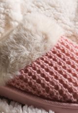 Waffle Knit Slippers, C3826, small
