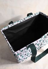 Holiday Everyday Adventure Tree Print Foldable Tote, C7245, small