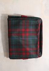 Holiday Everyday Adventure Plaid Foldable Tote, C2136, small