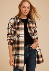 Wilder Plaid Shacket, C9564, small