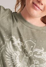 Moonlit Music Festival Vintage Fit Graphic Tee, C3142, small